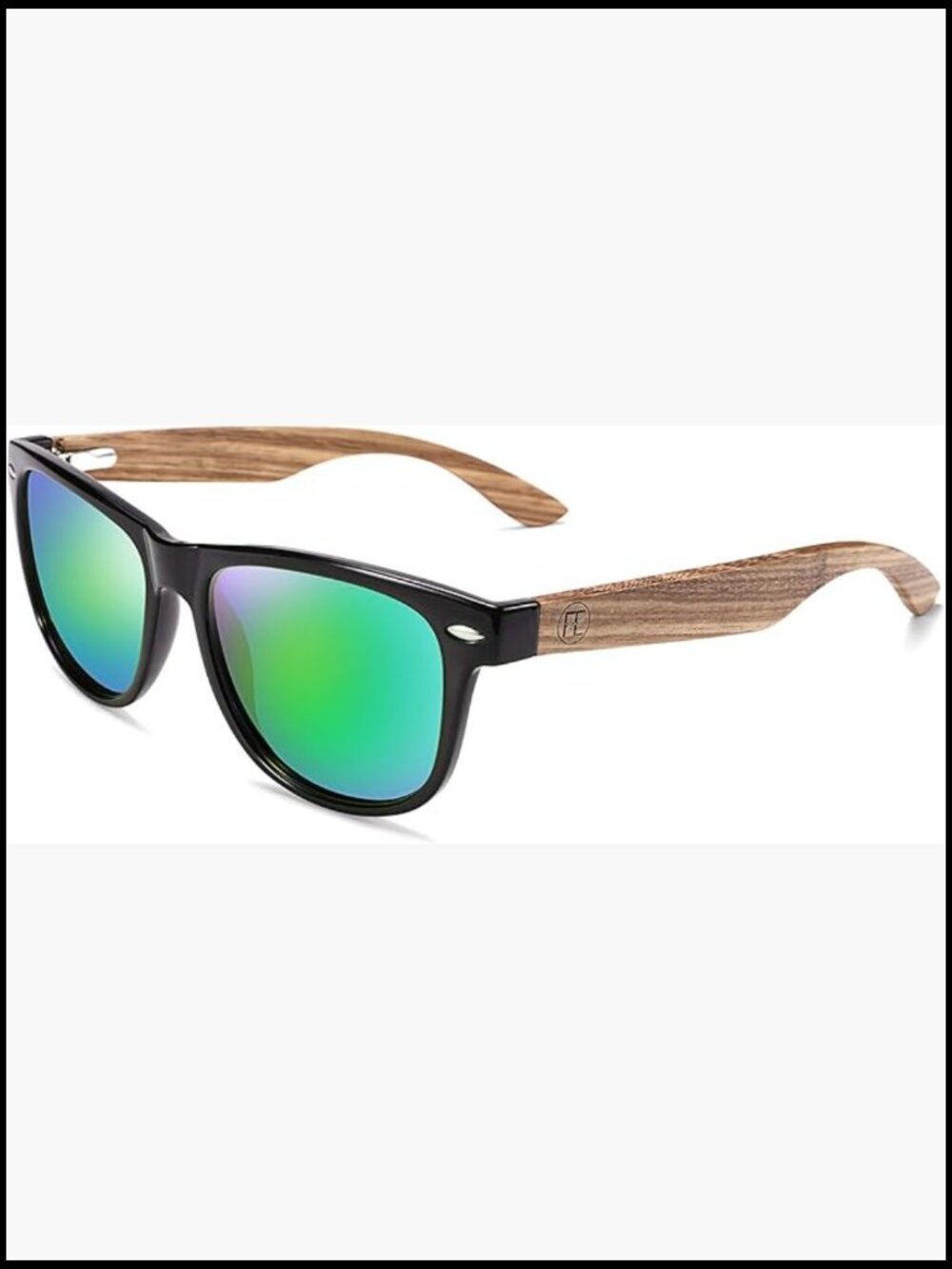 Polarized Wood Sunglasses for Driving Fishing Golf HD UV400